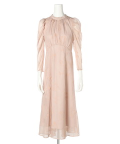 JUSGLITTY(ジャスグリッティー) |フロッキープリントワンピース