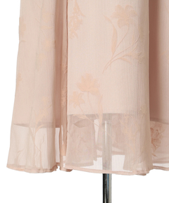 JUSGLITTY(ジャスグリッティー) |フロッキープリントワンピース