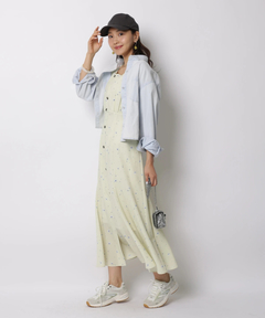 JUSGLITTY(ジャスグリッティー) |クロップドデニムシャツ