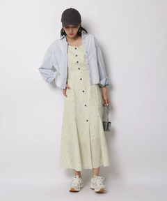 JUSGLITTY(ジャスグリッティー) |クロップドデニムシャツ