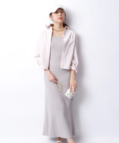 JUSGLITTY(ジャスグリッティー) |クロップドデニムシャツ