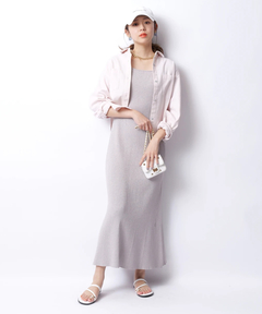 JUSGLITTY(ジャスグリッティー) |クロップドデニムシャツ