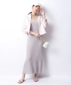 JUSGLITTY(ジャスグリッティー) |クロップドデニムシャツ