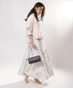 JUSGLITTY(ジャスグリッティー) |クロップドデニムシャツ