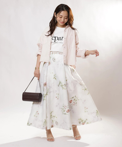 JUSGLITTY(ジャスグリッティー) |クロップドデニムシャツ