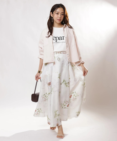 JUSGLITTY(ジャスグリッティー) |クロップドデニムシャツ