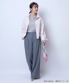 JUSGLITTY(ジャスグリッティー) |クロップドデニムシャツ