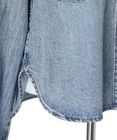 JUSGLITTY(ジャスグリッティー) |クロップドデニムシャツ