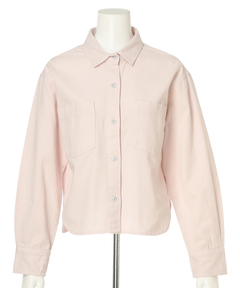 JUSGLITTY(ジャスグリッティー) |クロップドデニムシャツ