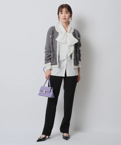 JUSGLITTY(ジャスグリッティー) |サイドスリットスリムパンツ