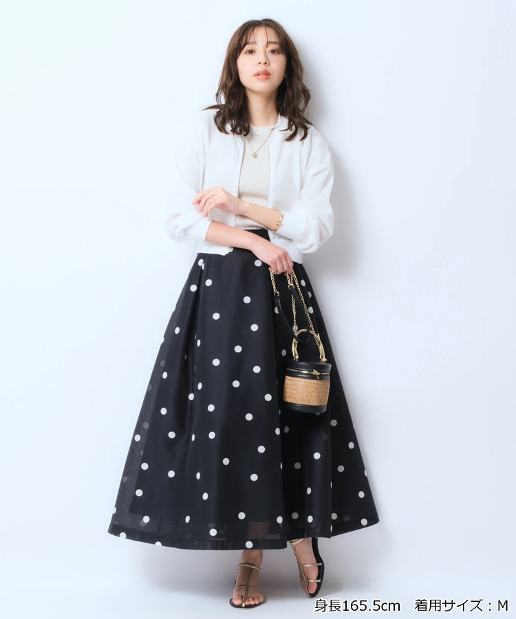 ドットシアーフォルムスカート | スカート | JUSGLITTY（ジャス  