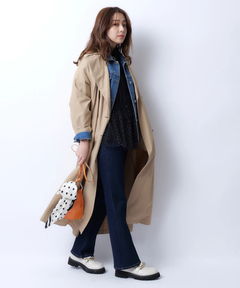 JUSGLITTY(ジャスグリッティー) |センタープレス美脚デニム