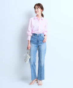 JUSGLITTY(ジャスグリッティー) |センタープレス美脚デニム