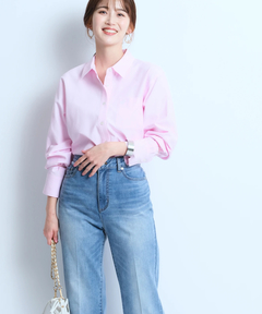 JUSGLITTY(ジャスグリッティー) |センタープレス美脚デニム