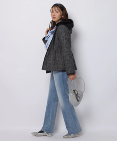 JUSGLITTY(ジャスグリッティー) |センタープレス美脚デニム