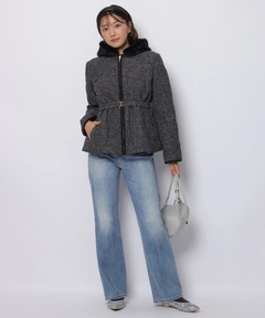 JUSGLITTY(ジャスグリッティー) |センタープレス美脚デニム