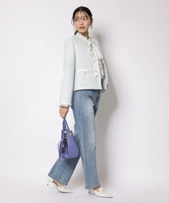 JUSGLITTY(ジャスグリッティー) |センタープレス美脚デニム