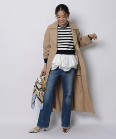 JUSGLITTY(ジャスグリッティー) |センタープレス美脚デニム