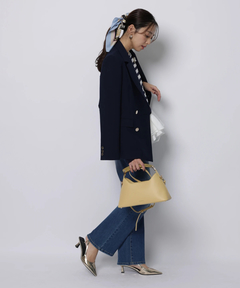 JUSGLITTY(ジャスグリッティー) |センタープレス美脚デニム