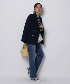 JUSGLITTY(ジャスグリッティー) |センタープレス美脚デニム