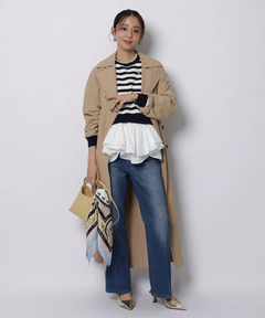 JUSGLITTY(ジャスグリッティー) |センタープレス美脚デニム