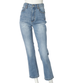 JUSGLITTY(ジャスグリッティー) |センタープレス美脚デニム