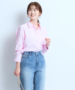 JUSGLITTY(ジャスグリッティー) |刺繍入りシャツ