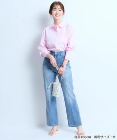 JUSGLITTY(ジャスグリッティー) |刺繍入りシャツ