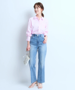 JUSGLITTY(ジャスグリッティー) |刺繍入りシャツ