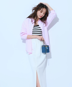 JUSGLITTY(ジャスグリッティー) |刺繍入りシャツ