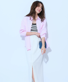 JUSGLITTY(ジャスグリッティー) |刺繍入りシャツ