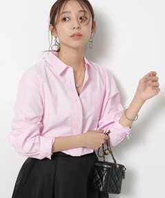 JUSGLITTY(ジャスグリッティー) |刺繍入りシャツ