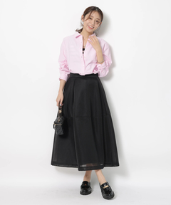 JUSGLITTY(ジャスグリッティー) |刺繍入りシャツ