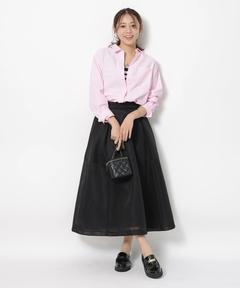 JUSGLITTY(ジャスグリッティー) |刺繍入りシャツ