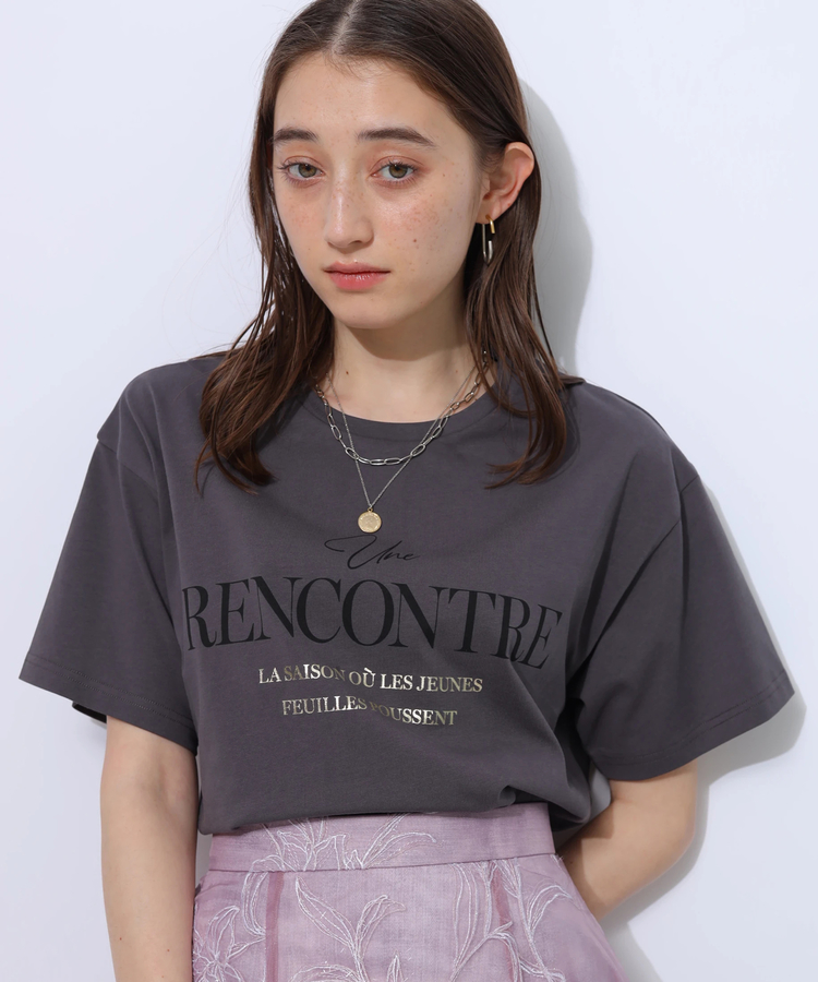 クロップドロゴTシャツ | Tシャツ・カットソー | JUSGLITTY（ジャス 