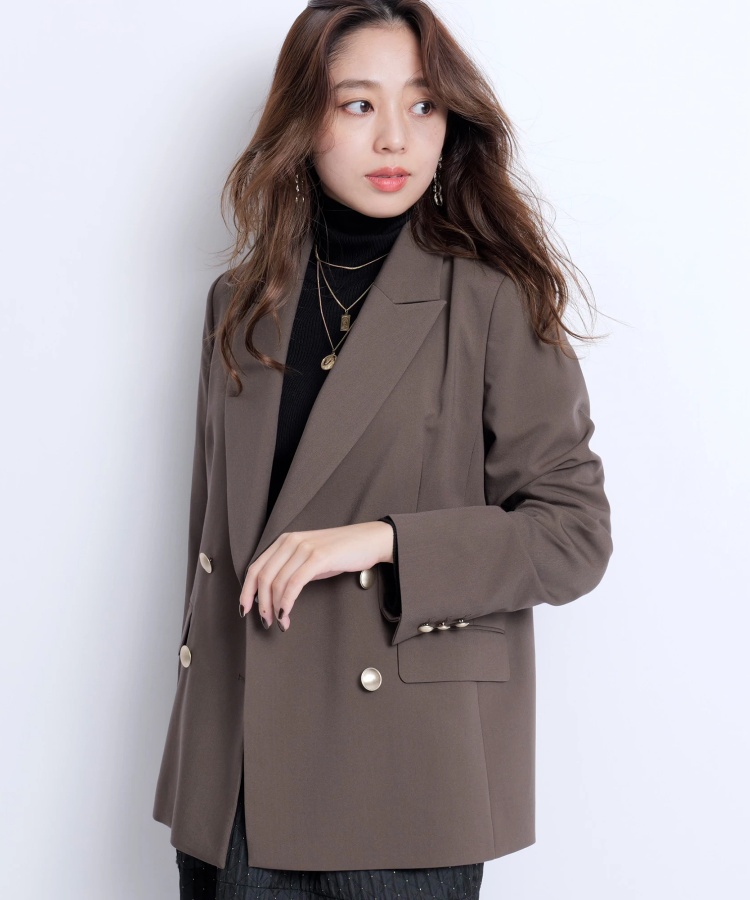 ダブル釦テーラージャケット | ジャケット | JUSGLITTY（ジャス  