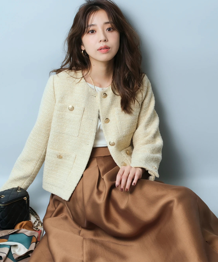 【匿名配送 美品】ジャスグリッティー シャイニーブークレジャコット きれいめ ジャスグリッティージャコット