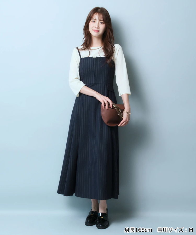 ジャスグリッティー JUSGLITTY フレアキャミワンピース サイズ1