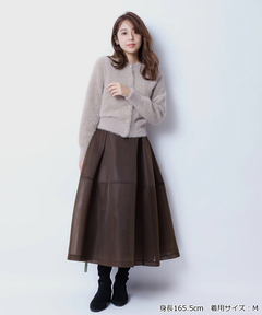 JUSGLITTY(ジャスグリッティー) |《マルイ限定》シアーフォルムスカート