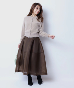 JUSGLITTY(ジャスグリッティー) |《マルイ限定》シアーフォルムスカート