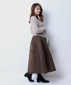 JUSGLITTY(ジャスグリッティー) |《マルイ限定》シアーフォルムスカート