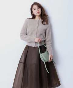 JUSGLITTY(ジャスグリッティー) |《マルイ限定》シアーフォルムスカート