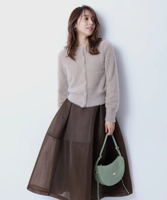 JUSGLITTY(ジャスグリッティー) |《マルイ限定》シアーフォルムスカート