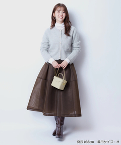 JUSGLITTY(ジャスグリッティー) |《マルイ限定》シアーフォルムスカート