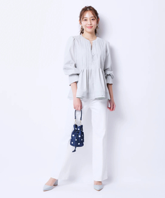 JUSGLITTY(ジャスグリッティー) |センタープレス美脚デニム