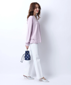 JUSGLITTY(ジャスグリッティー) |センタープレス美脚デニム