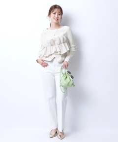 JUSGLITTY(ジャスグリッティー) |センタープレス美脚デニム