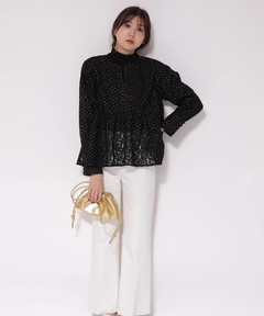 JUSGLITTY(ジャスグリッティー) |センタープレス美脚デニム