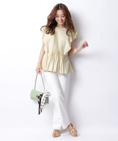 JUSGLITTY(ジャスグリッティー) |センタープレス美脚デニム