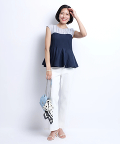 JUSGLITTY(ジャスグリッティー) |センタープレス美脚デニム